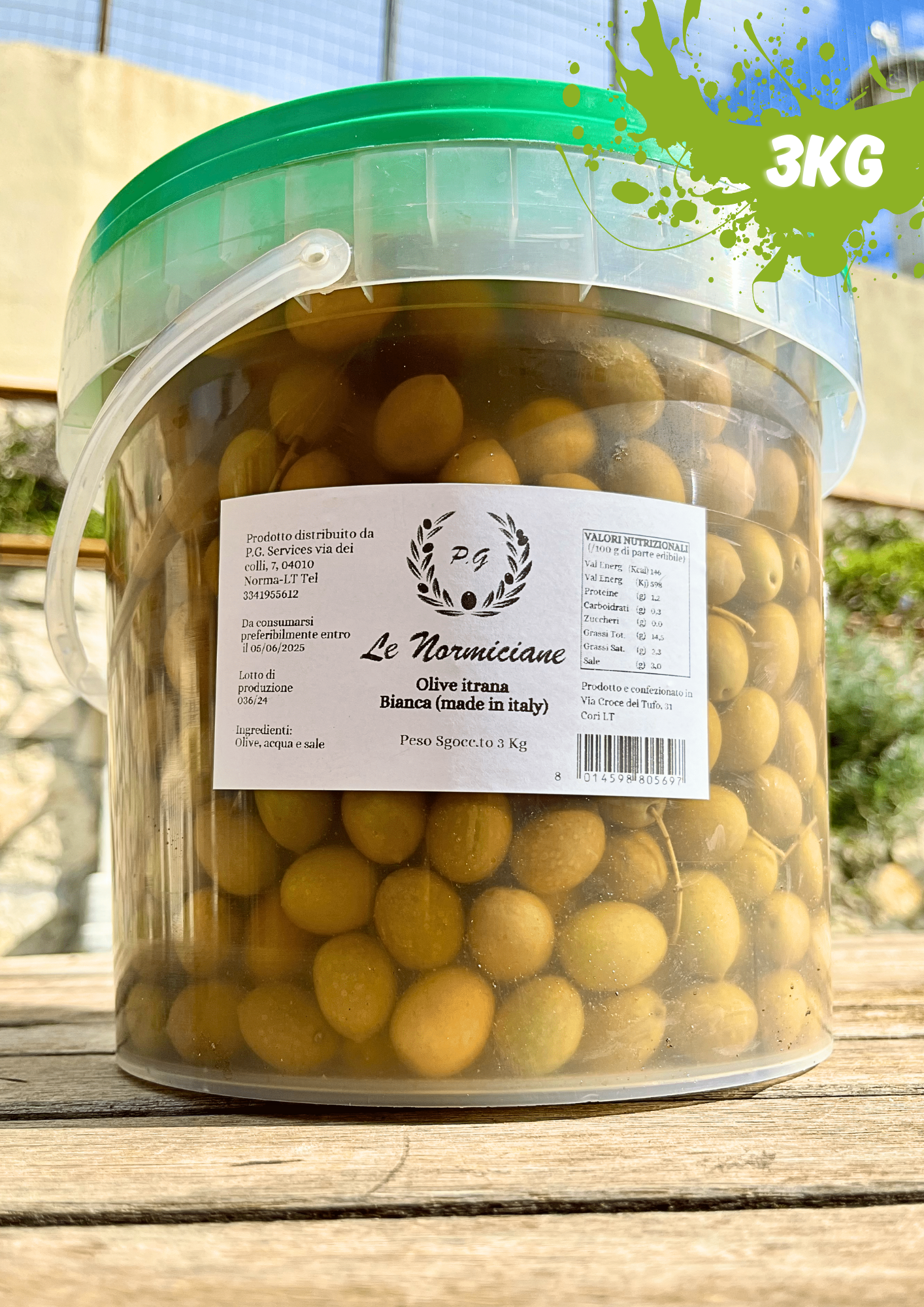 Secchiello Di Olive Normiciane Le Olive Normiciane